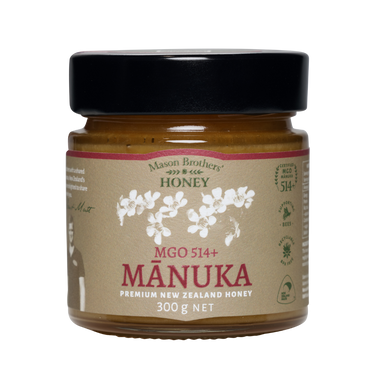 MGO 514+ Mānuka Honey - Mason Brothers' Honey